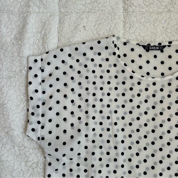 SHEIN - Polka Dot Women's Blouse - Picture 3 of 9